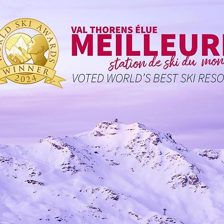 Dernier Etage Avec Vue Sur Les Montagnes Emplacement Exceptionnel Au Coeur De Val Thorens Ski Aux Pieds Prestations Incluses Exteriér fotografie