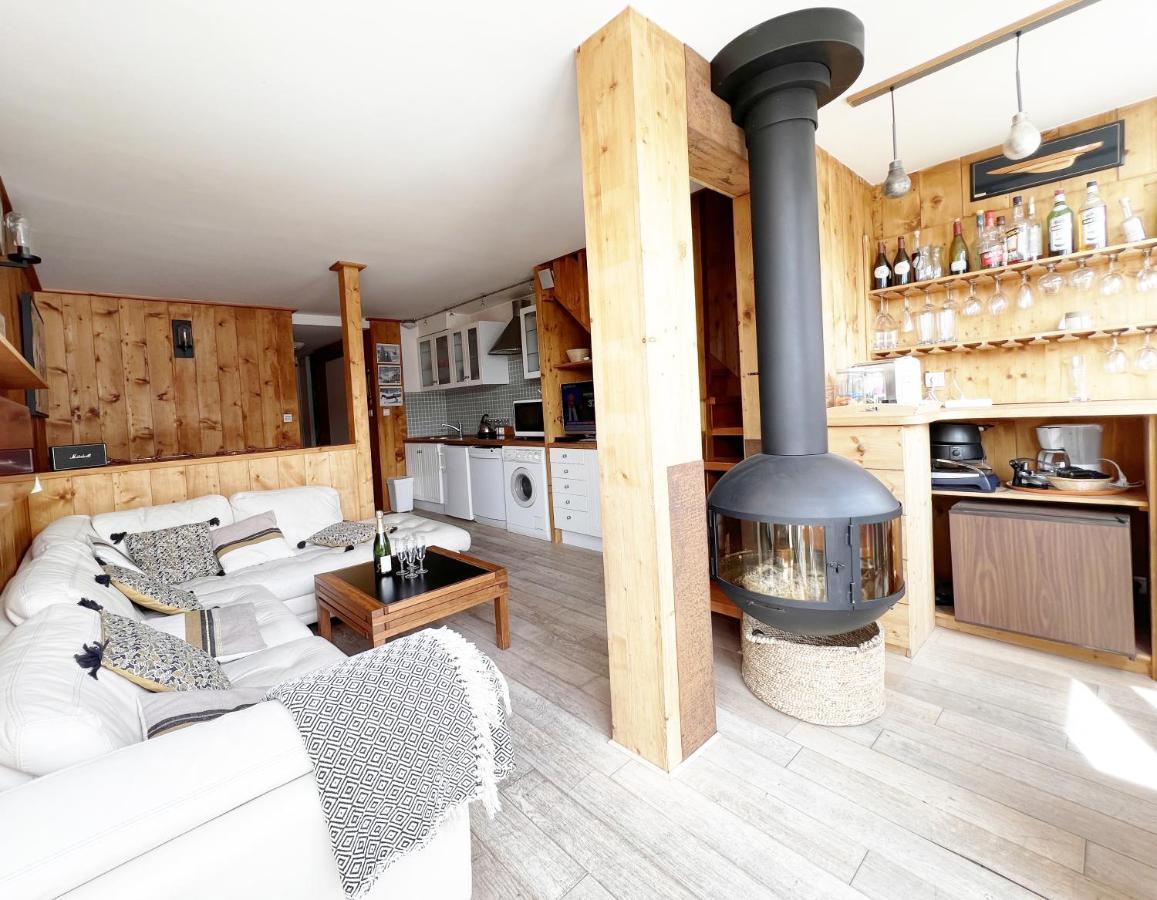 Dernier Etage Avec Vue Sur Les Montagnes Emplacement Exceptionnel Au Coeur De Val Thorens Ski Aux Pieds Prestations Incluses Exteriér fotografie