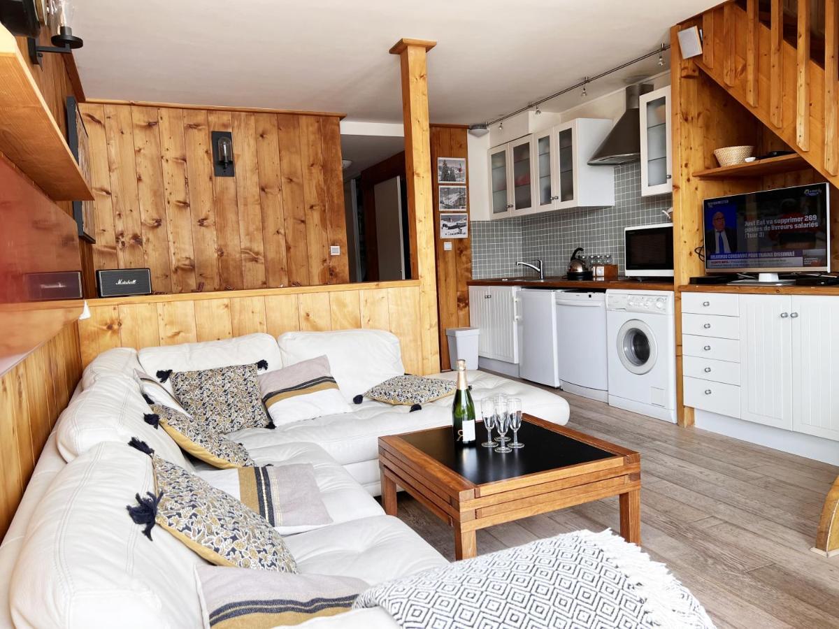 Dernier Etage Avec Vue Sur Les Montagnes Emplacement Exceptionnel Au Coeur De Val Thorens Ski Aux Pieds Prestations Incluses Exteriér fotografie