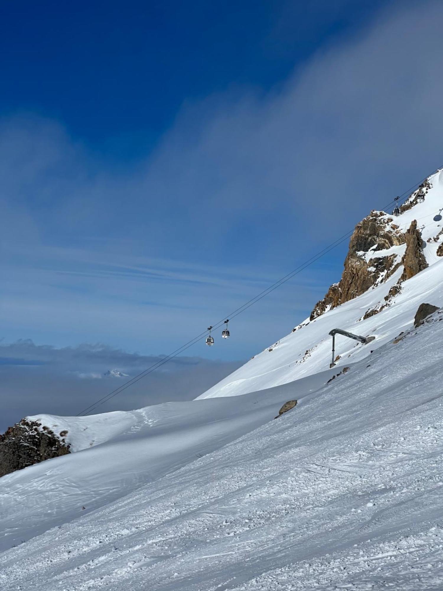 Dernier Etage Avec Vue Sur Les Montagnes Emplacement Exceptionnel Au Coeur De Val Thorens Ski Aux Pieds Prestations Incluses Exteriér fotografie