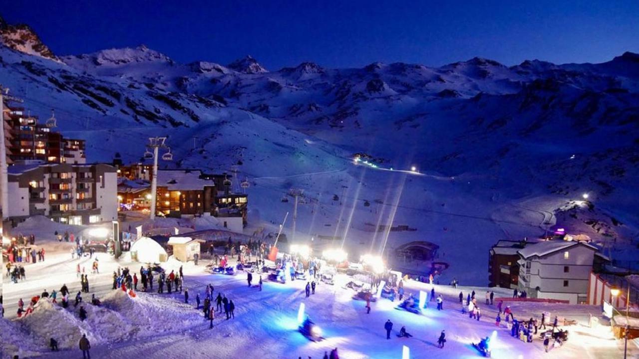 Dernier Etage Avec Vue Sur Les Montagnes Emplacement Exceptionnel Au Coeur De Val Thorens Ski Aux Pieds Prestations Incluses Exteriér fotografie