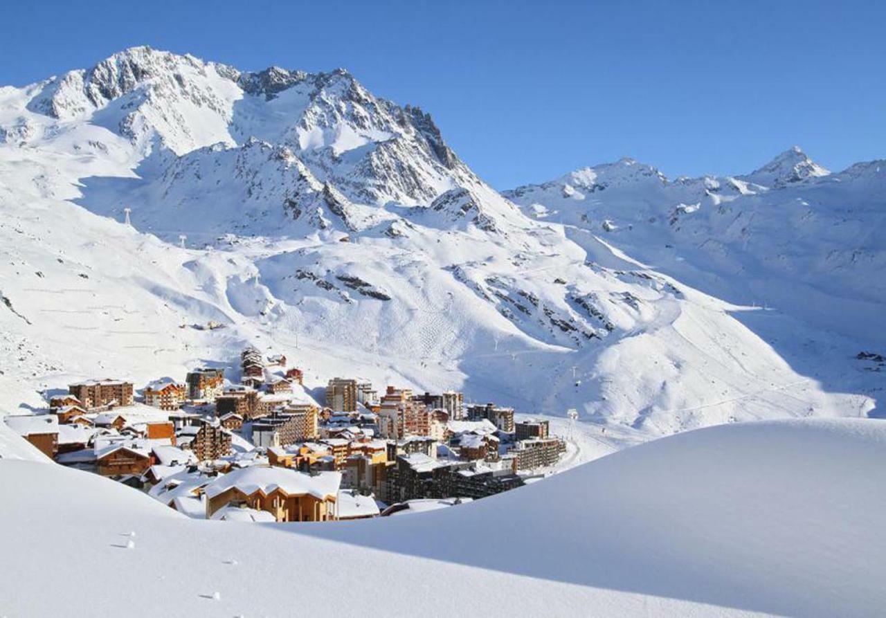 Dernier Etage Avec Vue Sur Les Montagnes Emplacement Exceptionnel Au Coeur De Val Thorens Ski Aux Pieds Prestations Incluses Exteriér fotografie