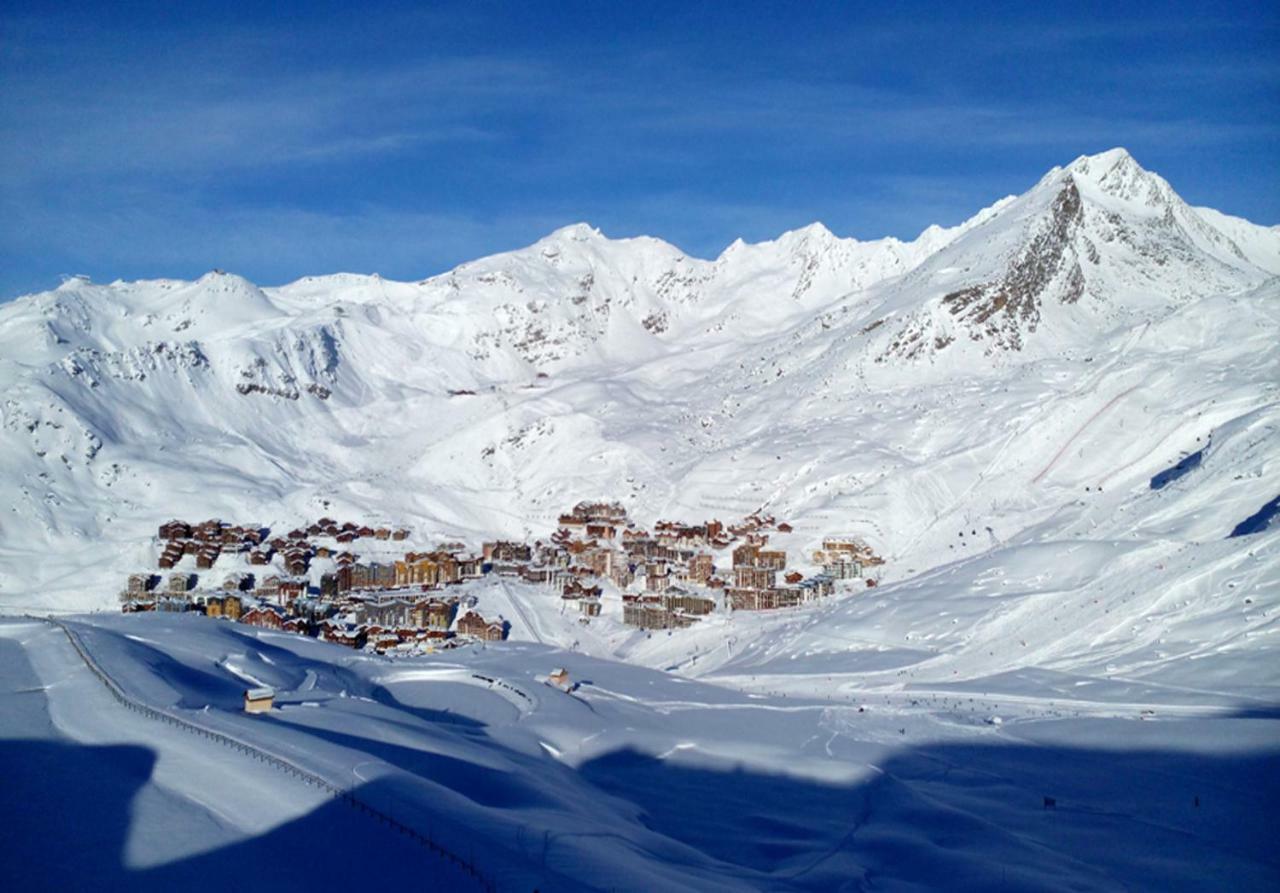Dernier Etage Avec Vue Sur Les Montagnes Emplacement Exceptionnel Au Coeur De Val Thorens Ski Aux Pieds Prestations Incluses Exteriér fotografie